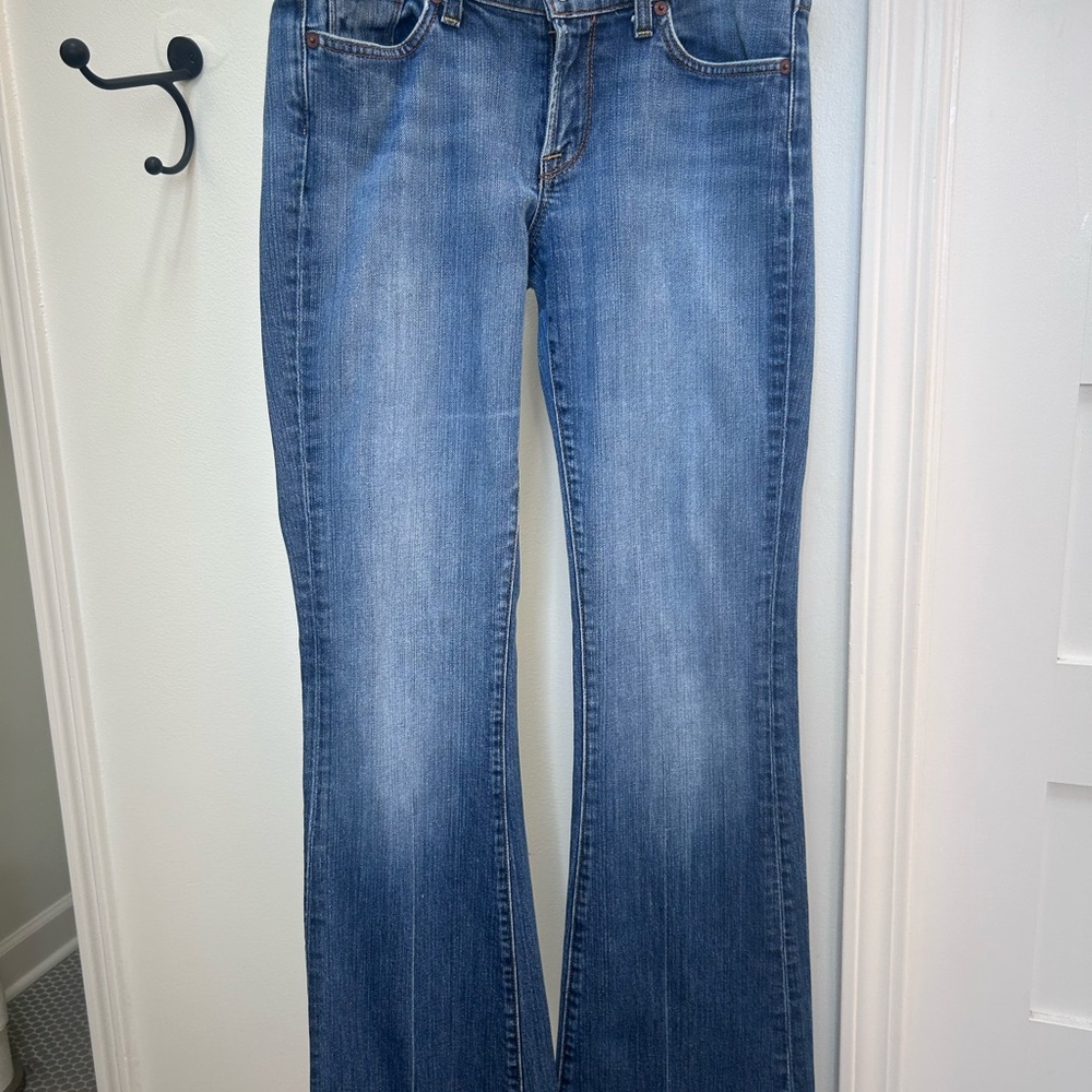 Classic Women's Blue Bootcut Jeans